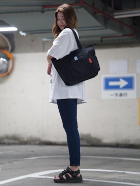Manhattan Portage Staffさん（レディース・171cm）の秋コーディネート