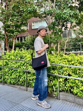 「Manhattan Portage」｜Manhattan Portage Staffさん（メンズ・178cm）の秋コーディネート