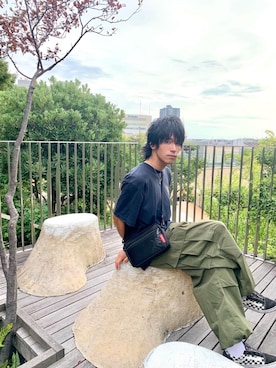 「Manhattan Portage」｜Manhattan Portage Staffさん（メンズ・177cm）の秋コーディネート