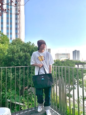 「Manhattan Portage」｜Manhattan Portage Staffさん（メンズ・177cm）の秋コーディネート