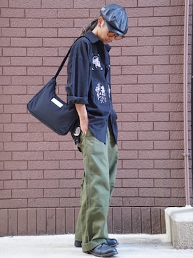 「Manhattan Portage」｜Manhattan Portage Staffさん（メンズ・170cm）の秋コーディネート