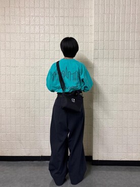 「アパレル」｜Manhattan Portage Staffさん（レディース・162cm）の秋コーディネート