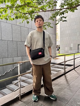 「Manhattan Portage」｜Manhattan Portage Staffさん（メンズ・178cm）の秋コーディネート