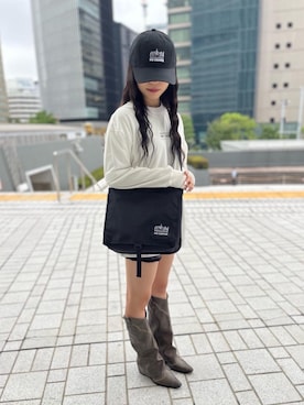 「Manhattan Portage」｜Manhattan Portage Staffさん（レディース・155cm）の秋コーディネート