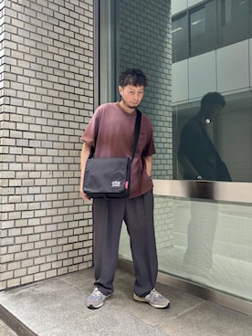 「Manhattan Portage」｜Manhattan Portage Staffさん（メンズ・178cm）の秋コーディネート