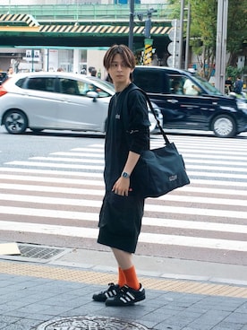 「アパレル」｜Manhattan Portage Staffさん（メンズ・170cm）の秋コーディネート