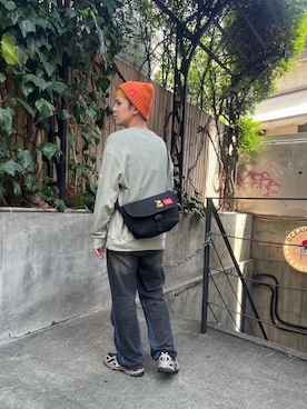 「Manhattan Portage」｜Manhattan Portage Staffさん（メンズ・172cm）の秋コーディネート