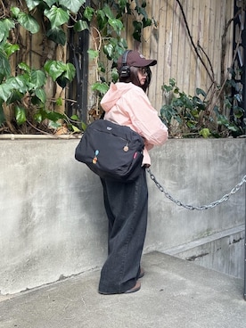 「Manhattan Portage（マンハッタンポーテージ）のアイテム」を使った、Manhattan Portage Staffさん（レディース・151cm）の秋コーディネート