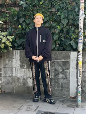 「Manhattan Portage（マンハッタンポーテージ）のアイテム」を使った、Manhattan Portage Staffさん（メンズ・172cm）の秋コーディネート