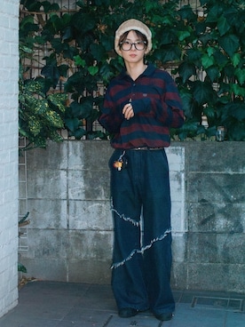 「Manhattan Portage（マンハッタンポーテージ）のアイテム」を使った、Manhattan Portage Staffさん（メンズ・170cm）の秋コーディネート