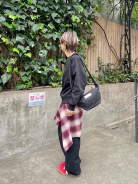「Manhattan Portage（マンハッタンポーテージ）のアイテム」を使った、Manhattan Portage Staffさん（メンズ・170cm）の秋コーディネート