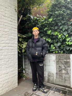 「Manhattan Portage（マンハッタンポーテージ）のアイテム」を使った、Manhattan Portage Staffさん（メンズ・172cm）の秋コーディネート