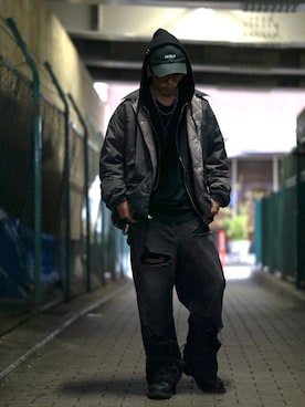 Manhattan Portage Staffさん（メンズ・170cm）の秋コーディネート