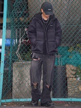 「Manhattan Portage（マンハッタンポーテージ）のアイテム」を使った、Manhattan Portage Staffさん（メンズ・170cm）の秋コーディネート