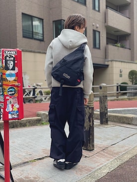 Manhattan Portage Staffさん（メンズ・170cm）の秋コーディネート