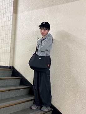 「Manhattan Portage（マンハッタンポーテージ）のアイテム」を使った、Manhattan Portage Staffさん（レディース・162cm）の秋コーディネート