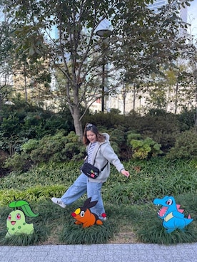 「Manhattan Portage（マンハッタンポーテージ）のアイテム」を使った、Manhattan Portage Staffさん（レディース・160cm）の秋コーディネート