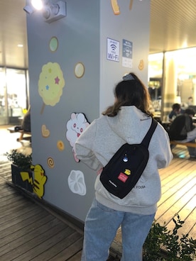 「Manhattan Portage（マンハッタンポーテージ）のアイテム」を使った、Manhattan Portage Staffさん（レディース・160cm）の秋コーディネート