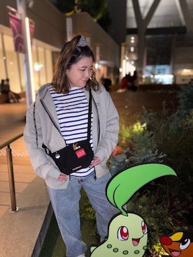 「Manhattan Portage（マンハッタンポーテージ）のアイテム」を使った、Manhattan Portage Staffさん（レディース・160cm）の秋コーディネート