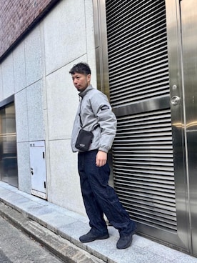 「Manhattan Portage（マンハッタンポーテージ）のアイテム」を使った、Manhattan Portage Staffさん（メンズ・178cm）の秋コーディネート