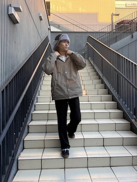 「Manhattan Portage（マンハッタンポーテージ）のアイテム」を使った、Manhattan Portage Staffさん（メンズ・165cm）の秋コーディネート