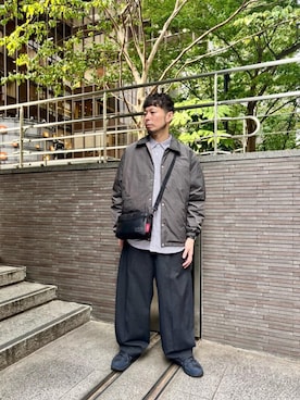 「Manhattan Portage」｜「アイテム（ジャケット/アウター）」を使った、Manhattan Portage Staffさん（メンズ・178cm）の秋コーディネート