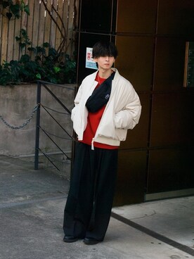 Manhattan Portage Staffさん（メンズ・170cm）の秋コーディネート