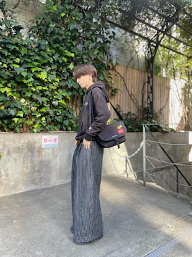 Manhattan Portage Staffさん（メンズ・170cm）の冬コーディネート