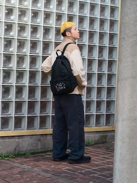 Manhattan Portage Staffさん(メンズ・172cm)の冬コーディネート