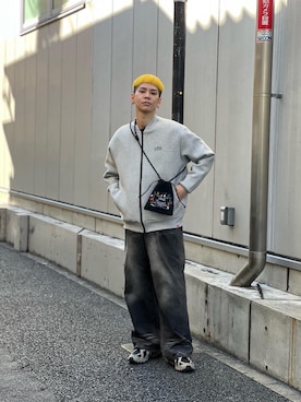 Manhattan Portage Staffさん(メンズ・172cm)の冬コーディネート