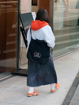 Manhattan Portage Staffさん（レディース・151cm）の冬コーディネート