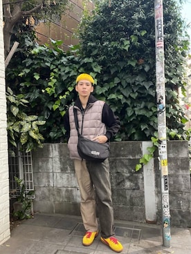 Manhattan Portage Staffさん（メンズ・172cm）の冬コーディネート