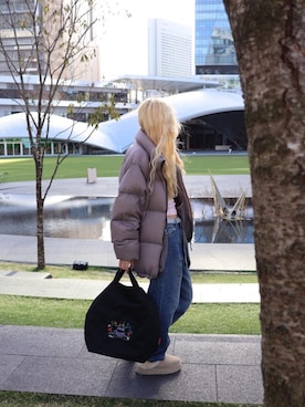 Manhattan Portage Staffさん(レディース・157cm)の冬コーディネート