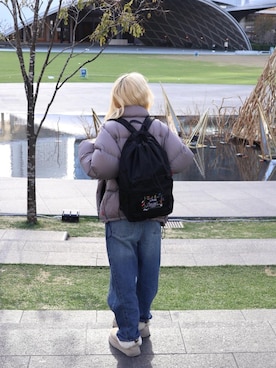 Manhattan Portage Staffさん（レディース・157cm）の冬コーディネート