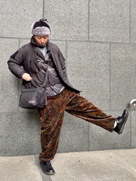 Manhattan Portage Staffさん(メンズ・177cm)の冬コーディネート