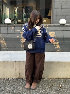 Manhattan Portage Staffさん(レディース・151cm)の冬コーディネート