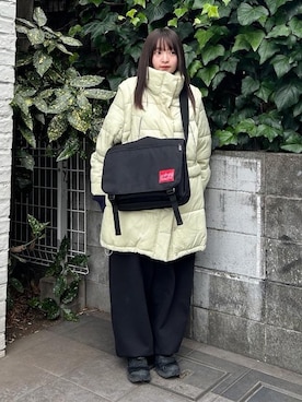 Manhattan Portage Staffさん（レディース・151cm）の冬コーディネート