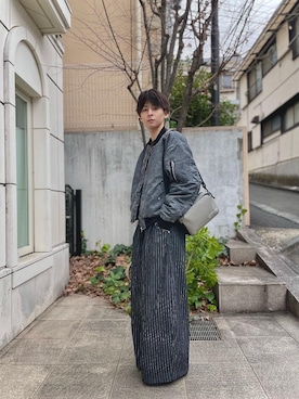 Manhattan Portage Staffさん(メンズ・170cm)の冬コーディネート