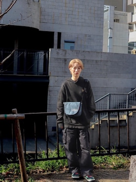 Manhattan Portage Staffさん（レディース・153cm）の冬コーディネート