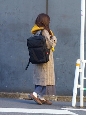 Manhattan Portage Staffさん（レディース・151cm）の冬コーディネート