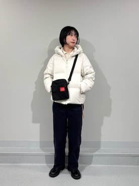 Manhattan Portage Staffさん（レディース・162cm）の冬コーディネート