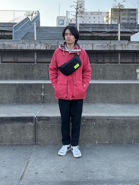 Manhattan Portage Staffさん（メンズ・165cm）の冬コーディネート