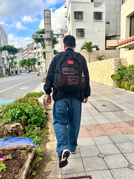 Manhattan Portage Staffさん（メンズ・177cm）の冬コーディネート