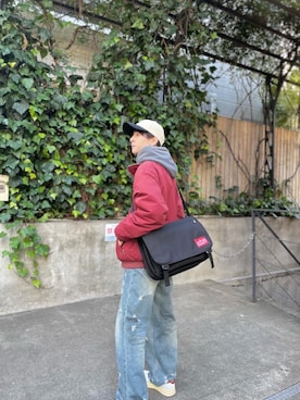 Manhattan Portage Staffさん（メンズ・170cm）の冬コーディネート