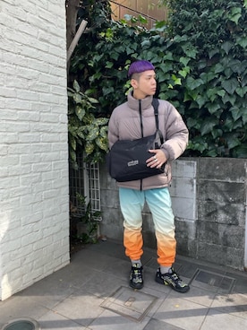 Manhattan Portage Staffさん（メンズ・172cm）の冬コーディネート
