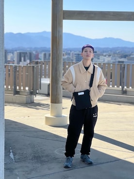 Manhattan Portage Staffさん（メンズ・172cm）の冬コーディネート