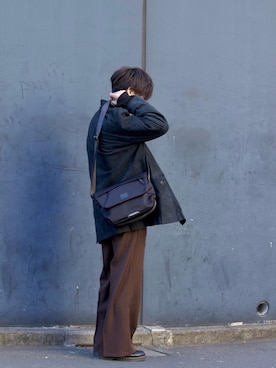 Manhattan Portage Staffさん（メンズ・170cm）の冬コーディネート