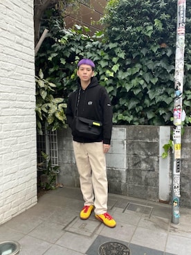 Manhattan Portage Staffさん（メンズ・172cm）の冬コーディネート