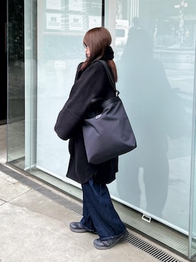 Manhattan Portage Staffさん（レディース・151cm）の冬コーディネート