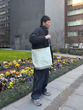Manhattan Portage Staffさん（メンズ・177cm）の冬コーディネート